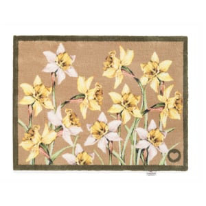 Daffodil Blooms Washable Doormat - 65x85cm