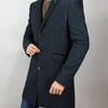 Cavani Kingston Navy Overcoat