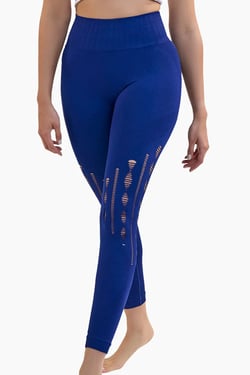 Workout Leggings Ultimate Air LEGGEEZ - Blue / 2XL