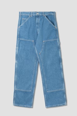 Double Knee Pant (Vintage Stonewash Denim) - 30S