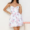 Feminine Touch Mini Dress Pink