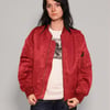 MA-1 Light Weight Bomber Jacket in Red