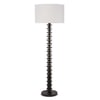 Fishbone Ebony Birch Wood Floor Lamp