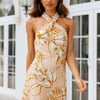 Drivers Seat Dress Beige