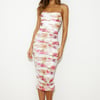 Mesh Love Maxi Dress White
