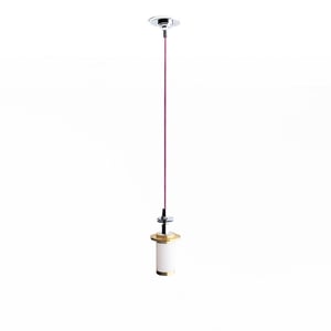 Mini elbow rechargeable pendant kit in chrome