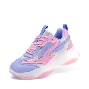 DREAM PAIRS Girls    Color Contrast Fashion Sneakers
