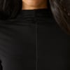 Black High Neck Jersey Top