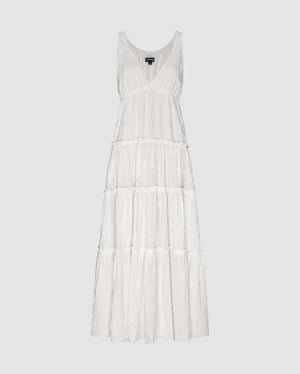 Vilebrequin - Women Long Viscose Dress Seashells - Dress - Loulou - White - Size L
