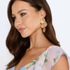 Subtle Statements Earrings Gold