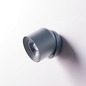 Scoon rechargeable wall light in shale