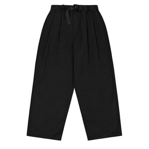Kappy Two Tuck Wide Pants Black