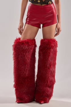 AKIRA Wont Let It Go Faux Leather Short Pants | Size 1X