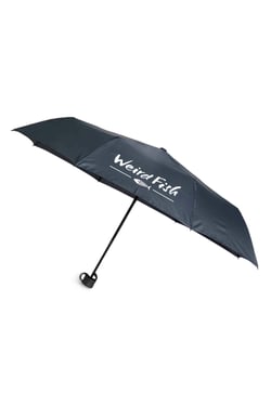 Weird Fish Umbrella Telescopic Umbrella Navy Size ONE