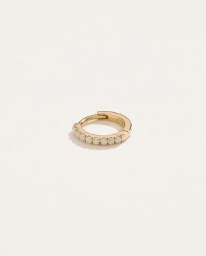 8mm Pavé Huggie