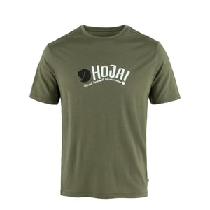 Fjallraven Hoja Wool T-shirt Laurel Green