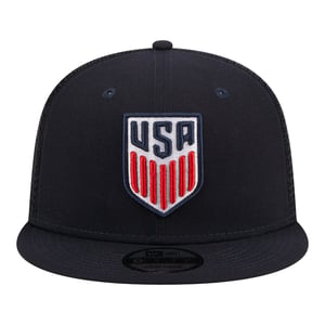 Adult New Era USMNT 9Fifty Classic Trucker Navy Hat