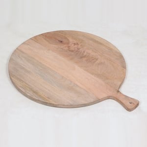 Charlotte Wood Round Serving Board - Large