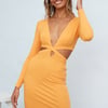 Major Obsession Dress Orange
