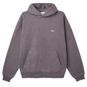 Obey Lowercase Pigment Hood Pigment Digital Black