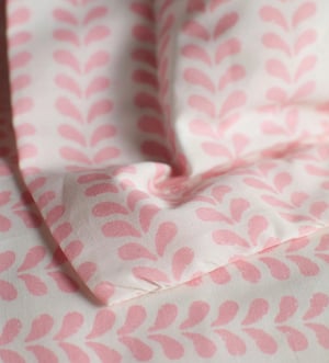 Molly Mahon Pink Bindi 100% Cotton Duvet Cover