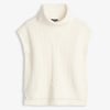 Cable Knit Vest - Winter White