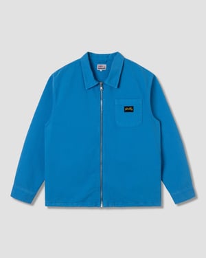 Zip Shirt (Imperial Blue Bedford Cord) - XXL
