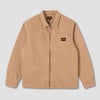 Zip Shirt (Apple Cinnamon Twill) - XS