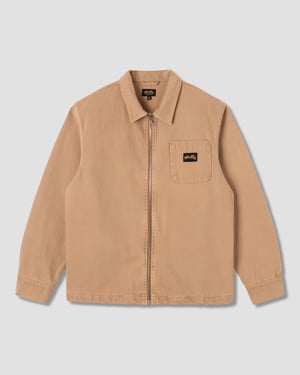 Zip Shirt (Apple Cinnamon Twill) - XXL