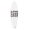 Love On Repeat White Surfboard