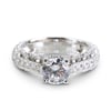 Jeulia Round Cut Sterling Silver Ring
