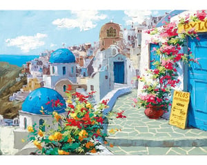 Spring in Santorini