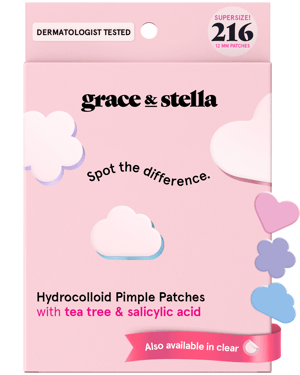 hydrocolloid pimple patches - 216 Pack / Multishape