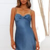 Strut All Night Dress Blue