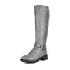 DREAM PAIRS Knee High Fur Lined Boots