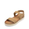 DREAM PAIRS Open Toe Strap Espadrille Platform Sandals