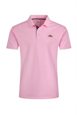 Weird Fish Miles Pique Polo Shirt Pink Size 3XL