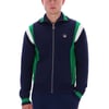 Cortez Colourblocked Knitted Track Top - M