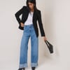 Black Cinched Blazer