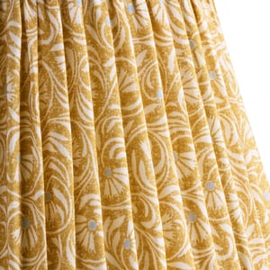 30cm empire shade in jaggery 'spriglee' linen by Ellen Merchant