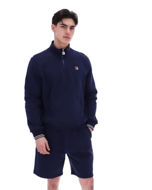 Ramy F Box 1/4 Zip Up Jumper - 3XL
