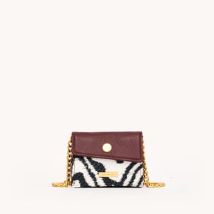 Hammitt Montana Pendant Zebra Brushed Gold