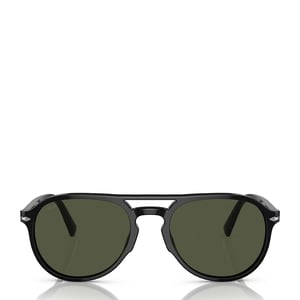 Persol 0PO3235S 95/31 55 Sunglasses Black / Green