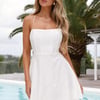 Pretty Era Mini Dress White