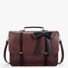 Cocoa Truffle Ecosusi Classic Bow Briefcase