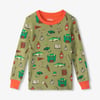 Boys Outdoor Explorer Cotton Pajama Set
