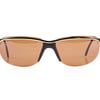Persol Sonora - Black/Gold / Brown / Rectangular