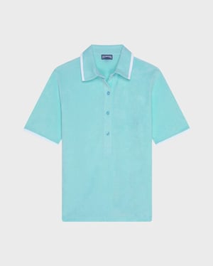 Vilebrequin - Women Terry Polo Solid - Polo - Lizea - Blue - Size XL