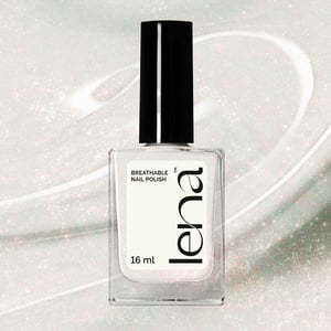 LENA Breathable & Water-Permeable Halal Holographic Nail Polish - Bling Bling... Pick Up - LE262