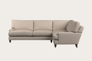 nkuku Marri Right Hand Corner Sofa | Make To Order | Grand | Recycled Cotton Natural